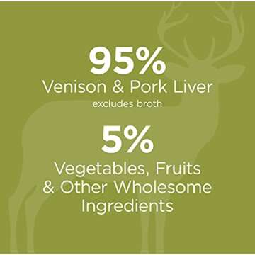 Instinct Grain-Free Wet Cat Food with Venison - 12 Cans