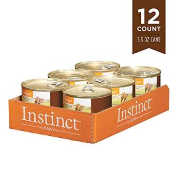 Instinct Grain-Free Wet Cat Food with Venison - 12 Cans
