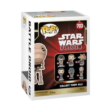 Funko POP! Star Wars: Episode 1 The Phantom Menace Anniversary - Battle Droid - Collectable Vinyl Figure - Gift Idea - Official Merchandise - for Kids & Adults - Movies Fans