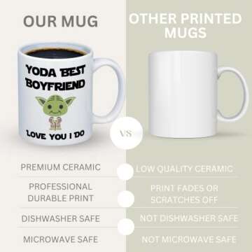 SuchMugs US Best Boyfriend Mug, Boyfriend Gifts From Girlfriend, Birthday Gift for Boyfriend, Funny Gifts For Boyfriend, Best Gift For Boyfriend, Worlds Best Boyfriend, Christmas For Boyfriend