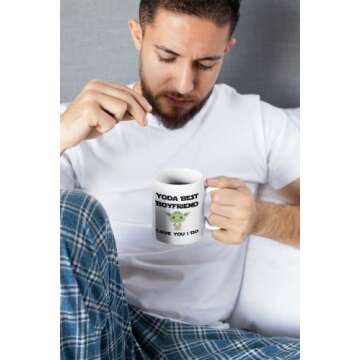 SuchMugs US Best Boyfriend Mug, Boyfriend Gifts From Girlfriend, Birthday Gift for Boyfriend, Funny Gifts For Boyfriend, Best Gift For Boyfriend, Worlds Best Boyfriend, Christmas For Boyfriend