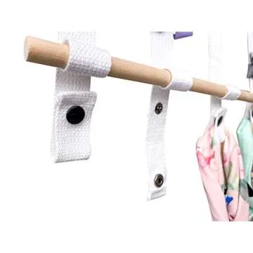 Hair Bow Organizer - Minimalist Cotton Ribbon Storage