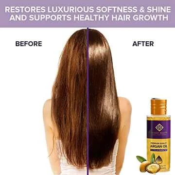 Desert Beauty Argan Oil Hair Treatment for Dry Hair