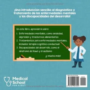 Psiquiatría para niños: un libro ilustrado divertido sobre enfermedades mentales y discapacidades ...