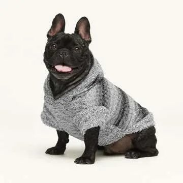 Fitwarm Fuzzy Dog Sweater for Small Dogs and Cats