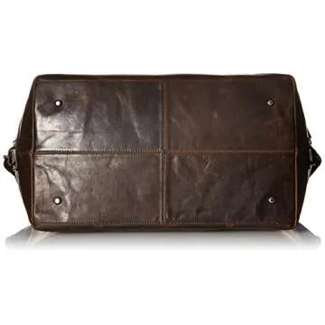 FRYE Men's Logan Overnight Duffle Bag - Premium Leather Travel Companion