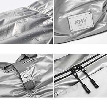 Travel Yoga Gym Bag for Women, Carrying Workout Gear, Makeup, and Accessories, Shoe Compartment and Wet Dry Storage Pockets（Medium，Sliver）