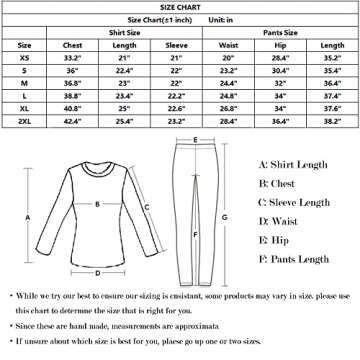 HEROBIKER Thermal Underwear Women Ultra-Soft Set Base Layer Top & Bottom Long Johns with Fleece Lined Winter Warm