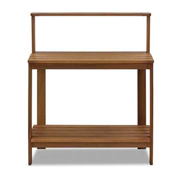 Stylish Furinno Hardwood Potting Bench for Garden Lovers