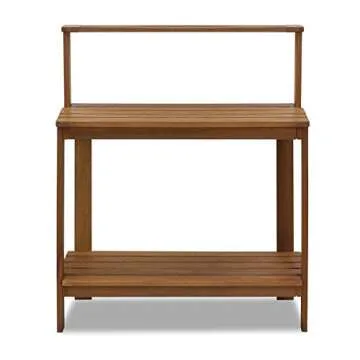 Stylish Furinno Hardwood Potting Bench for Garden Lovers