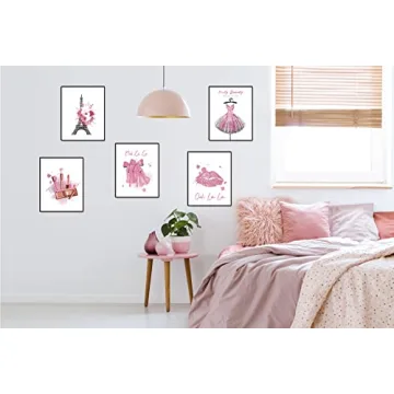 Stylish Pink Fashion Posters Set for Chic Decor