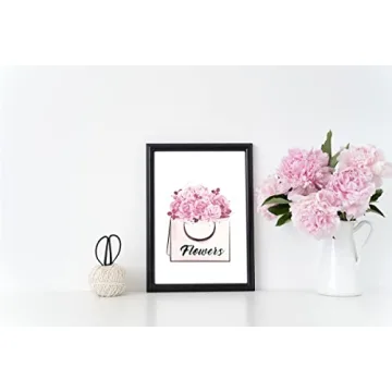 Stylish Pink Fashion Posters Set for Chic Decor