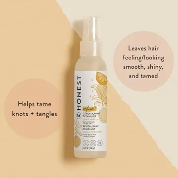 Honest Company Hair Detangler Citrus Vanilla 4 fl oz