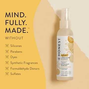 Honest Company Hair Detangler Citrus Vanilla 4 fl oz