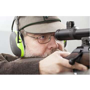 Comfortable 3M Earmuffs 27 dB Noise Reduction