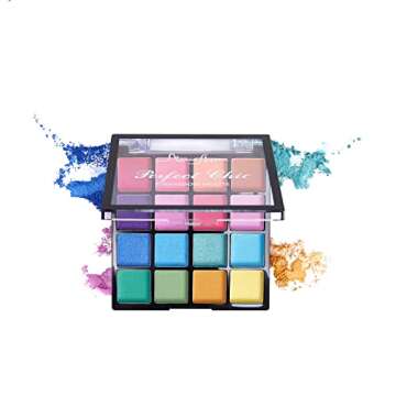 MARIA AYORA 2pcs Eyeshadow Palette Set - 16 Colors