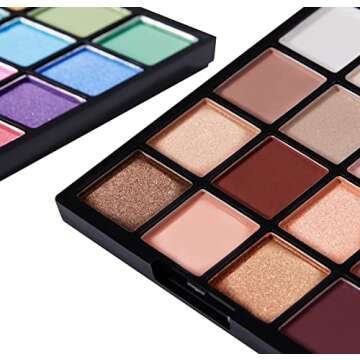 MARIA AYORA 2pcs Eyeshadow Palette Set - 16 Colors