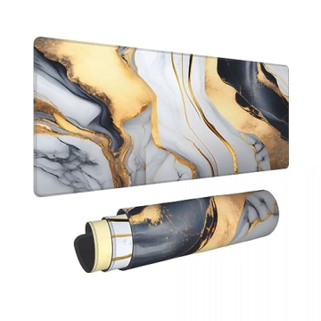 CANFLASHION Desk Pad,Office Desk Mat 31.5"×11.8" Large Gaming Mouse Pad,Extended Computer Mouse Pad...