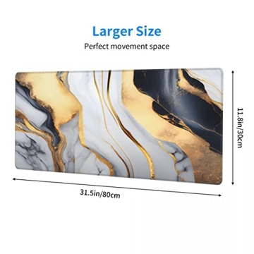 CANFLASHION Large Gaming Mouse Pad | Stylish Desk Mat 31.5"