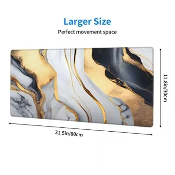 CANFLASHION Large Gaming Mouse Pad | Stylish Desk Mat 31.5"