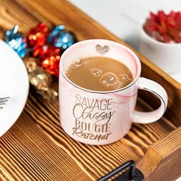Savage Classy Bougie Ratchet Coffee Mug - Funny Gift
