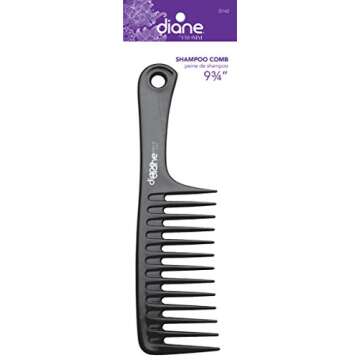 Diane shampoo comb, 9-3/4", D142