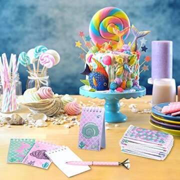Dianelhall 24 Pcs Mini Notebooks Party Favors Mini Spiral Notepads Party Supplies for Boys Girls Kids Birthday Party Piñata Fillers School Classroom Gifts Supplies