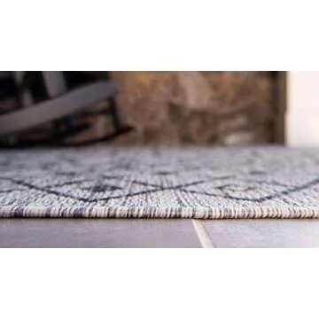 Unique Loom Outdoor Trellis Area Rug - Stylish & Durable