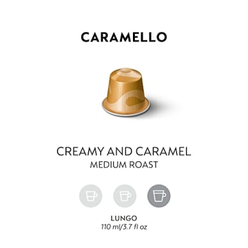 Nespresso Caramello Medium Roast Espresso Capsules - 50 Count