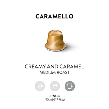 Nespresso Caramello Medium Roast Espresso Capsules - 50 Count
