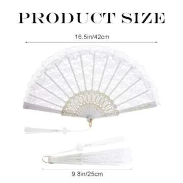 Elegant Vintage Lace Parasol Set for Weddings and Costumes