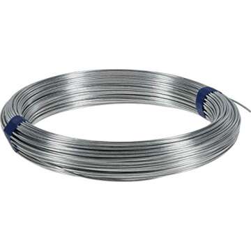 OOK 50143 Solid Utility Wire, 1 Pack, Silver