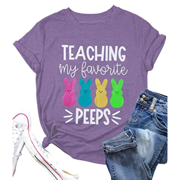 Teaching My Favorite Peeps Shirt for Easter Teacher