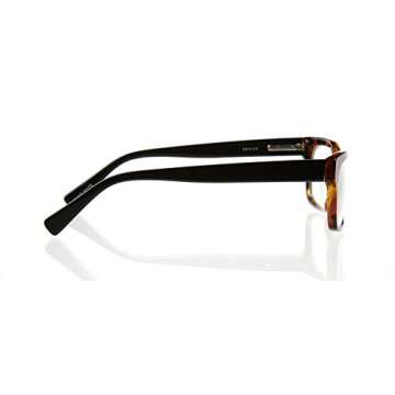 eyebobs Style Guy Unisex Premium Readers, Tortoise Front with Black Temples, 1.25 Magnification