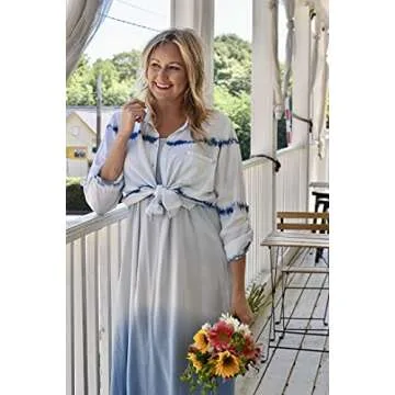 Mud Pie Men's Malone Tie Dye Maxi