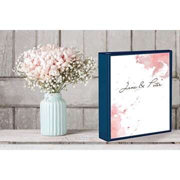 Avery Durable View 3 Ring Binder, 2 Inch Slant Rings, 530-Sheet Capacity, DuraHinge, 2.8 Inch Wide S...