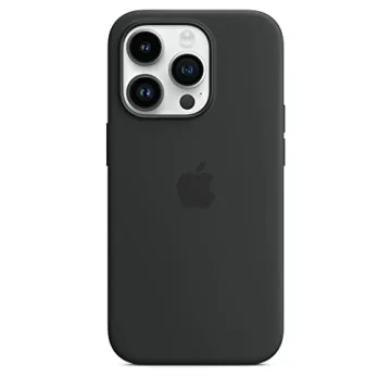 Apple iPhone 14 Pro Silicone Case with MagSafe Midnight