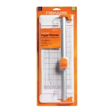 Fiskars Compact Rotary Paper Trimmer for Precise Craft Cuts