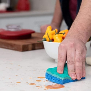 O-Cedar Scrunge Scrub Sponge Pack of 6 - Non-Scratch & Odor-Resistant