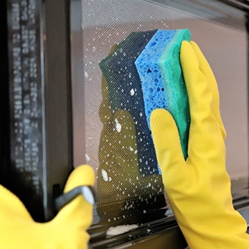 O-Cedar Scrunge Scrub Sponge Pack of 6 - Non-Scratch & Odor-Resistant