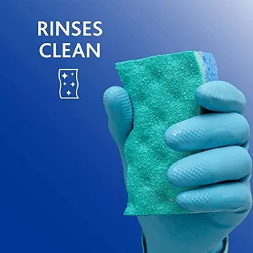 O-Cedar Scrunge Scrub Sponge Pack of 6 - Non-Scratch & Odor-Resistant