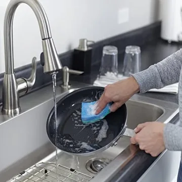 O-Cedar Scrunge Scrub Sponge Pack of 6 - Non-Scratch & Odor-Resistant