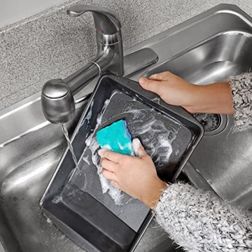 O-Cedar Scrunge Scrub Sponge Pack of 6 - Non-Scratch & Odor-Resistant