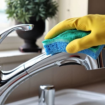 O-Cedar Scrunge Scrub Sponge Pack of 6 - Non-Scratch & Odor-Resistant