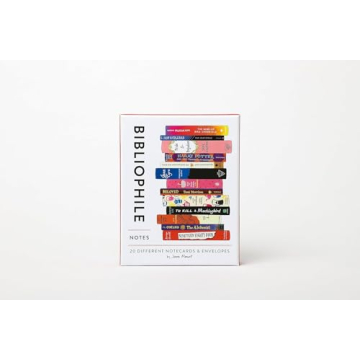 Bibliophile Notes: 20 Different Notecards & Envelopes (Bookish Gifts, Literary Stationery by Jane Mount)