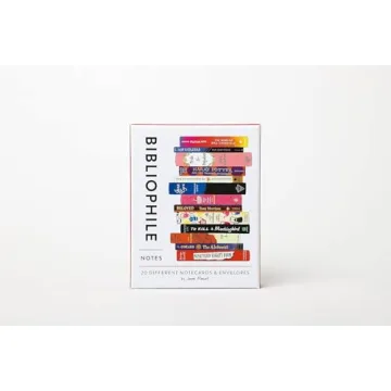 Bibliophile Notes: 20 Different Notecards & Envelopes (Bookish Gifts, Literary Stationery by Jane Mount)