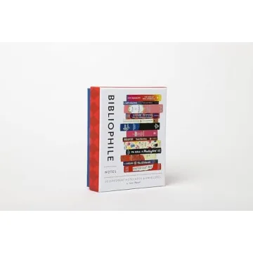 Bibliophile Notes: 20 Different Notecards & Envelopes (Bookish Gifts, Literary Stationery by Jane Mount)