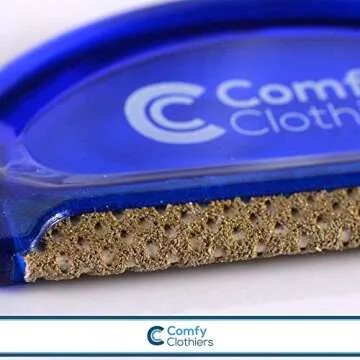 Comfy Clothiers Fabric Shaver for Clothing - Sweater Shaver and Cashmere Comb Combo Pack - Effecient Fabric Pilling Remover for Clothes - Lint Shaver for Sweaters and More - Dual Comb Design