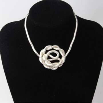 AFWGAWR Bendable Necklaces for Women, Bendable Snake Necklace, Flexible Adjustable Snake Alloy Bracelet Accessories Gifts (Gold)