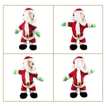 Twerking Santa Plush Toy Singing and Dancing Gift